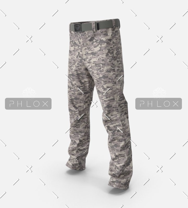 Contrasting Design Pants